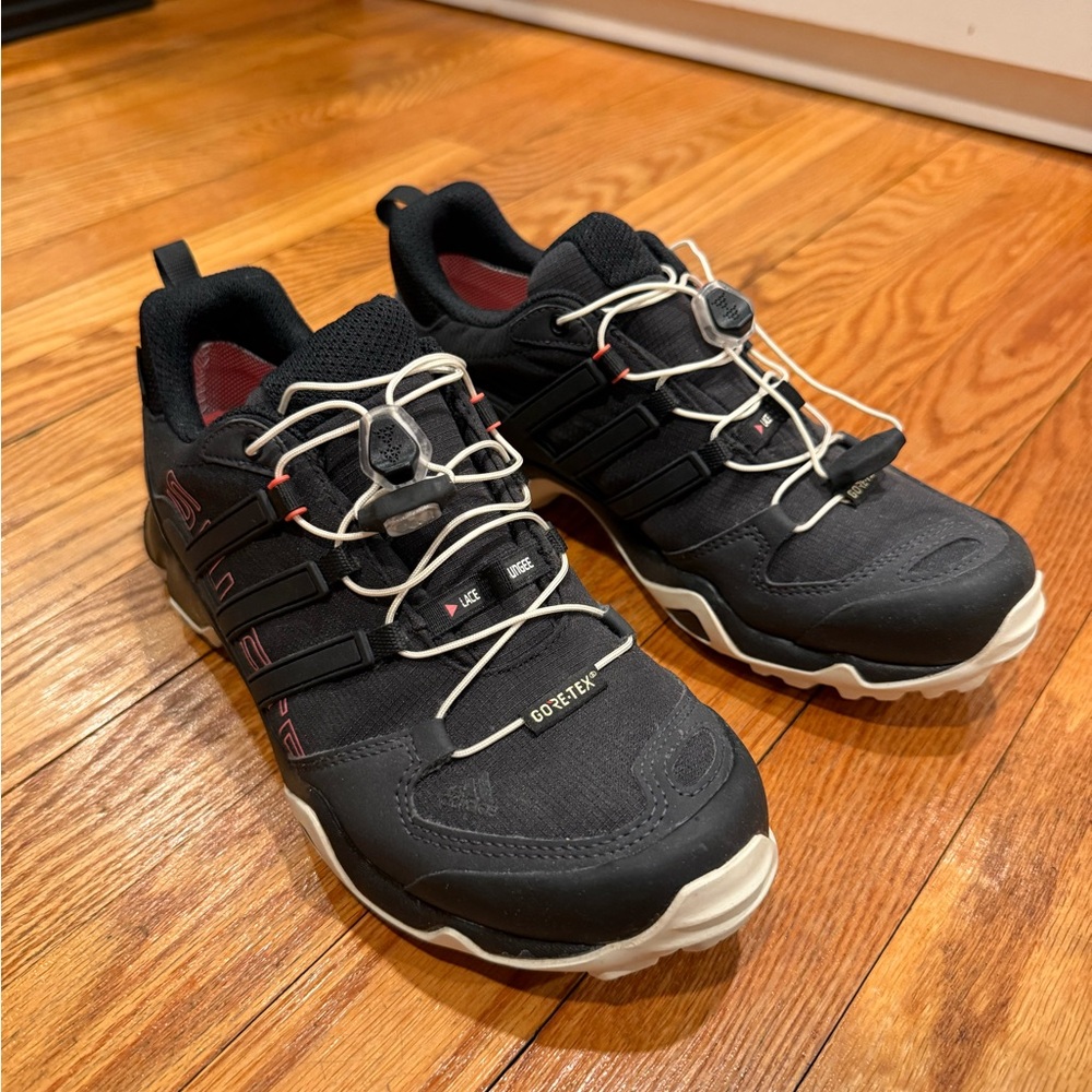 Adidas Dark Gray Gore-Tex Trail Sneakers